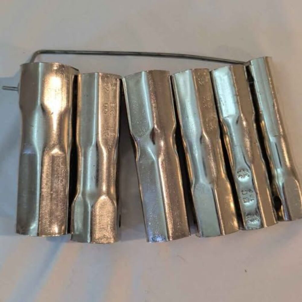 Vintage BrassCraft BC 165 Shower Valve Socket Wrench Set 6 Pc Tub Plumbers Tool